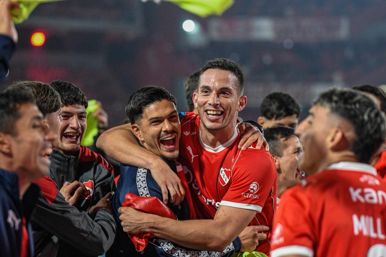 Independiente ganó El Clásico de Avellaneda y con su público de local después de 9 años. Foto: Martín Leiva