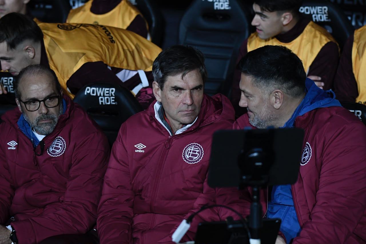 Mauricio Pellegrino, entrenador de Lanús. Foto: Martín Leiva